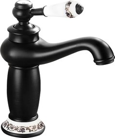 Mexen Draco, mosdó csaptelep, fekete, 745400-70