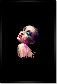 Poszterek keretben 40x60 Polygon painiting