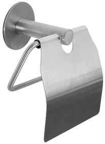 Falra szerelhető wc papír tartó Nickel Brush INOX 322219