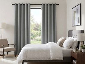OXFORD LIGHT világosszürke függöny 140x250 cm Felfüggesztés: Hullámos sínszalag
