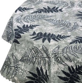 Abrosz Kerti Foltálló Vízálló Szürke Páfrány Kerék Átmérő 80 cm