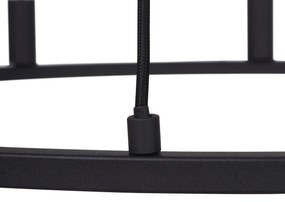 Ipari függőlámpa fekete 9-es - Knight