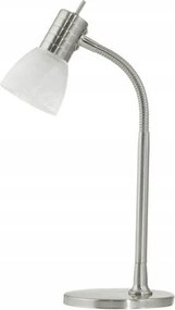 Prince asztali lámpa 1 Ø12,5 E14 nikkel/fehér