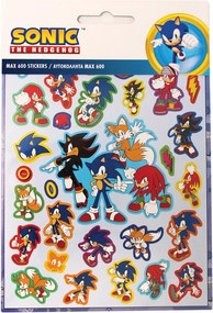 Sonic a sündisznó Squad 600 darabos matrica szett