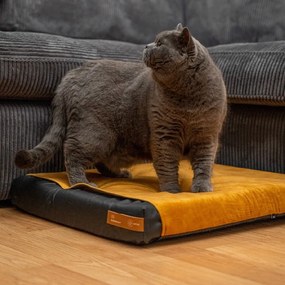 Fekete ortopédiai matrac kutyáknak 110x90 cm Ori XXL – Rexproduct