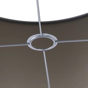 Szürke bársony lámpabúra 50/50/25