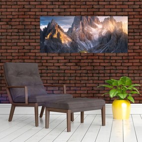 Kép - Hegyi panoráma (120x50 cm)