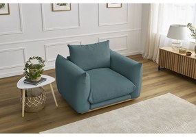 Kék fotel Ernest – Bobochic Paris