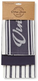 Oxford Denim pamut konyharuha, 3 db - Cooksmart ®