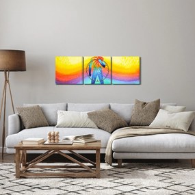 Kép - Belső erő (órával) (90x30 cm)