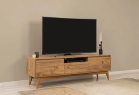 Vina TV-állvány, atlanti fenyő, 170 cm