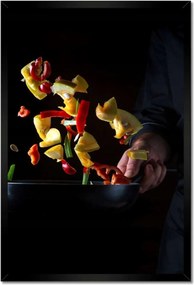 Poszterek keretben 40x60 Vegetáriánus ételek