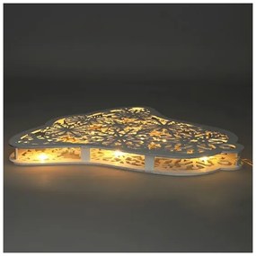 Solight 1V296 - LED karácsonyi dekoráció 9xLED/2xAA meleg fehér harangocska