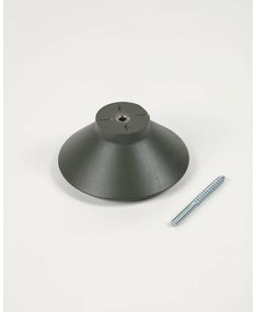 Szürkészöld fali fa akasztó szett 3 db-os Nadua – Kave Home