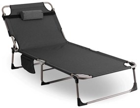 Kempingágy Szürke VENUS