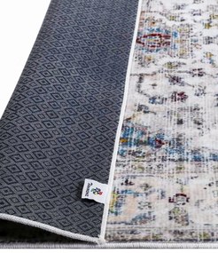 Carpetum bézs, klasszikus, virágmintás szőnyeg 160x200