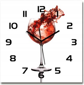 Üveg falióra, nagy borospohár 60x60