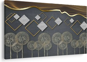 Az absztrakció képe (90x60 cm)