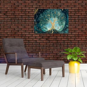 Kép – Életfa az univerzumban (70x50 cm)