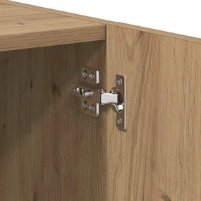 vidaXL Éjjeliszekrény Artisan tölgy 40 x 40 x 50 cm Faanyag