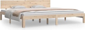 vidaXL tömör fenyőfa ágykeret 200 x 200 cm