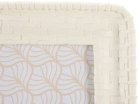 Bambusz stílusú fotókeret 20,5x2x25,5 (belső kép mérete 15x20)cm