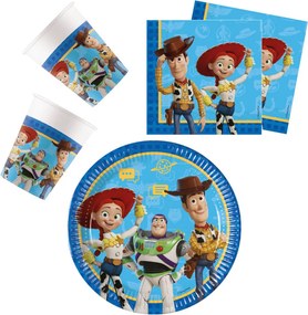 Disney Játékháború On a Mission party szett 23 cm-es tányérral, 36 db-os