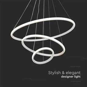 LED Csillár zsinóron LED/32W/230V 3000K fehér