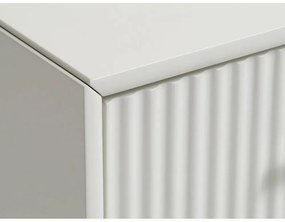 Szürke TV-állvány 140x50x45 cm Palma – Unique Furniture