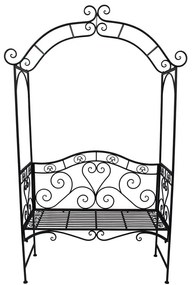 Fekete fém kerti pad Colima – Garden Pleasure