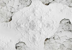 Fotótapéta flizelina Angyalok a régi vakolaton Antik dísz 368x254 +ragasztó