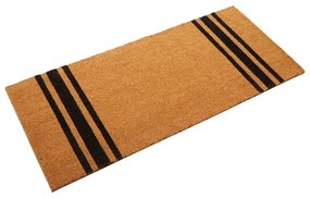 Kókuszrost lábtörlő 55x125 cm Black Stripe – Premier Housewares