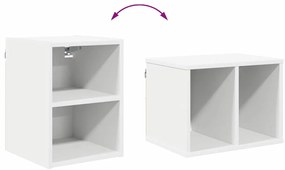 Függő szekrény polcokkal Riga Fehér 30 x 29,5 x 40 cm Faanyag