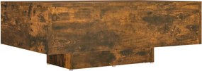 vidaXL füstös tölgy színű szerelt fa dohányzóasztal 85 x 55 x 31 cm