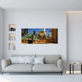 Kép - Híd New Yorkkal (120x50 cm)