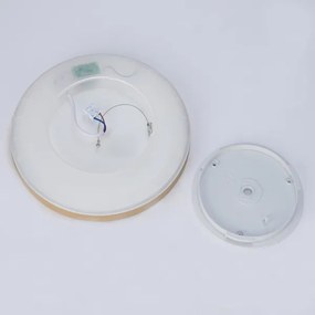 Brilagi - LED fürdőszobai lámpatest ULTRA VÉKONY LED/18W/230V Ø 30 cm aranyszínű IP54