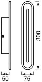 Ledvance-LED Dimmelhető fürdőszobai világítás SMART+ BATH LED/13W/230V IP44 Wi-Fi