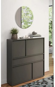 Antracitszürke előszoba bútor Ameca 2.0 – Germania