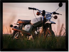 Poszter keretben 40x30 Simson S51 Enduro