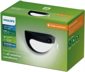Philips - LED napelemes falilámpa érzékelővel SWYN LED/3,8W/3,7V 800 mAh IP44