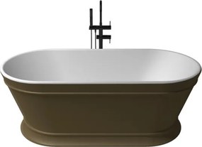 Heritage szabadonálló kád_80x170_Oro Viejo Metallic/Blanco Mate