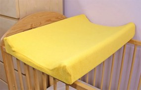 baby nellys jersey lepedő pelenkázó lapra, 60cm x 80cm - sárga