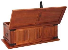 tömör akácfa tárolóláda 60 x 25 x 22 cm