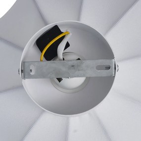 Japandi mennyezeti lámpa fehér 27 cm - Plu Asyesha