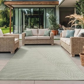 Zöld kültéri-beltéri szőnyeg 140x200 cm Nova 1204 – Ayyildiz Carpets