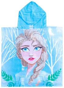 Disney Frozen/Jégvarázs 2. gyerek strandtörölköző poncsó