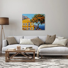 Üveg kép - Narancsfa (70x50 cm)