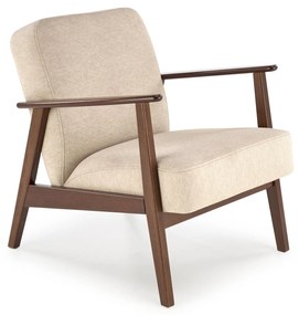Fotel Milian 1 (bézs + dió). 1092542