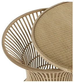 Rattan barna Kisasztal 60 cm
