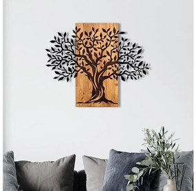 Asir Fali dekoráció 72x58 cm fa/fém faág mintával 279ENZ1771